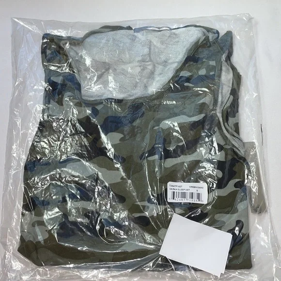 New Tart Camouflage Tank & Shorts Pajamas Set - Picture 3 of 13